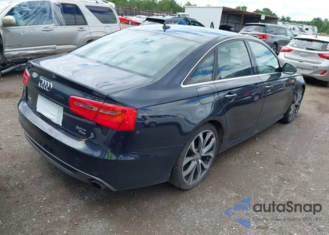 2013 Audi A6 3.0T Premium из США, поврежденный, VIN WAUJGAFC1DN050046